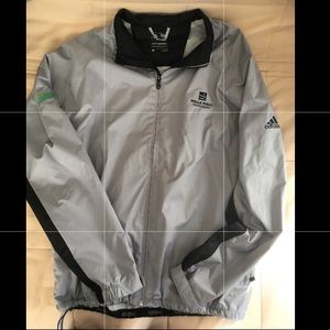 Adidas Wells Fargo Unisex Grey Wind Breaker/Jacket